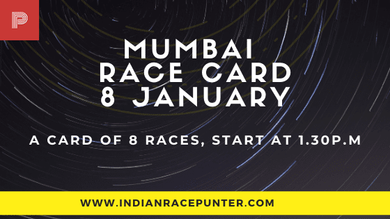 Mumbai Race Card 8 January