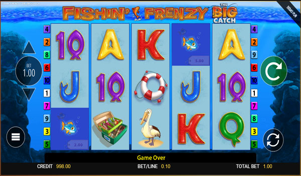 Main Gratis Slot Indonesia - Fishin Frenzy The Big Catch (Blueprint Gaming)