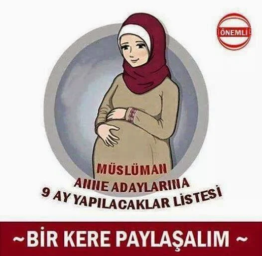 musluman anne adaylarinin yapacaklari