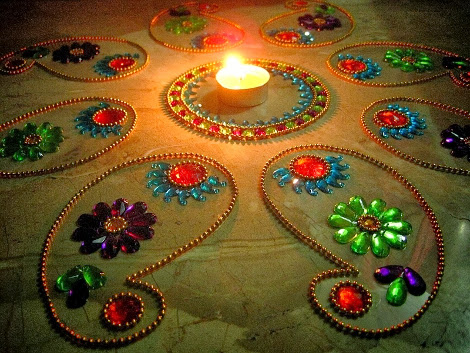 Diwali Rangoli HD Wallpaper Free