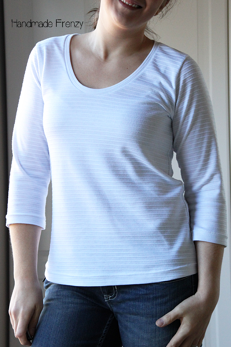 Handmade Frenzy // Montlake Tee Sewing Pattern Review