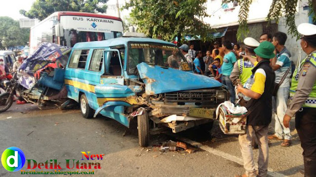 DETIK UTARA, Tabrakan Beruntun Dua Mobil Ringsek, Penyebabnya Ternyata Cerita Lama