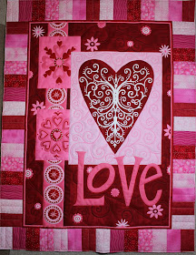 Valentine Love wall hanging