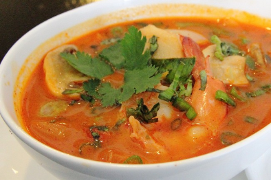 Tom yum , Spicy Shrimp and Rice Soup Recipe