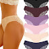  Cheeky Underwear for Women Lace No Show Bikini 