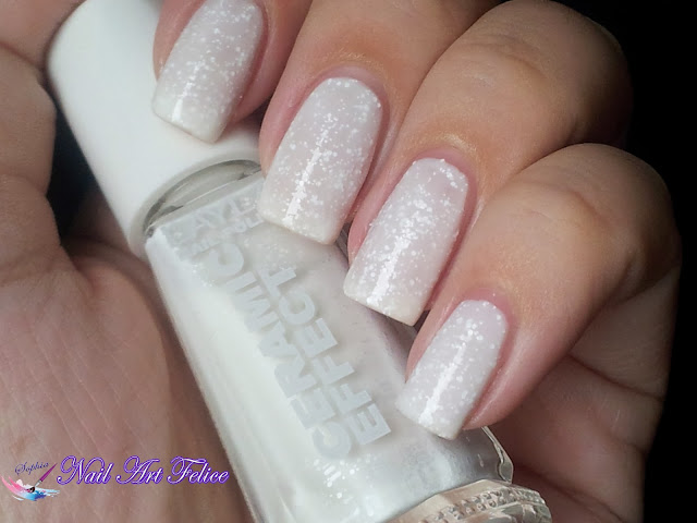 CE100 Snow Mousse - Ceramic Sorbet Effect Layla - Swatch02 - Nail Art Felice