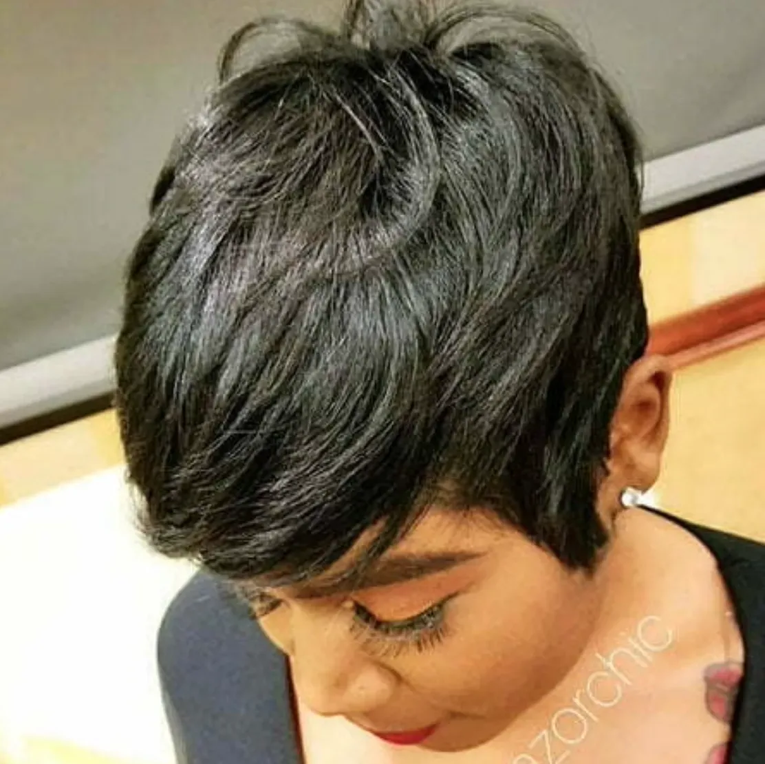 short relaxed hairstyles