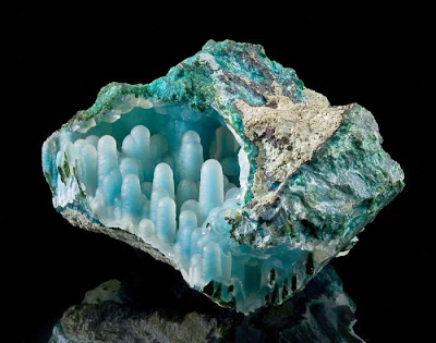 Chrysocolla In Malachite