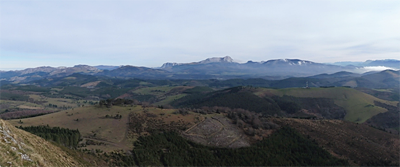 Panorámica desde Arralde