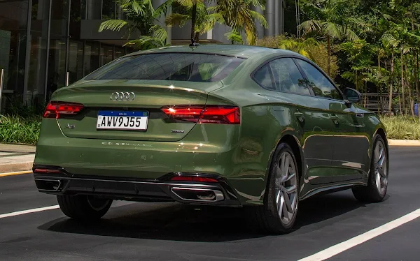 Novo Audi A5 Sportback 2022 - vídeo, preço e ficha técnica (Brasil)