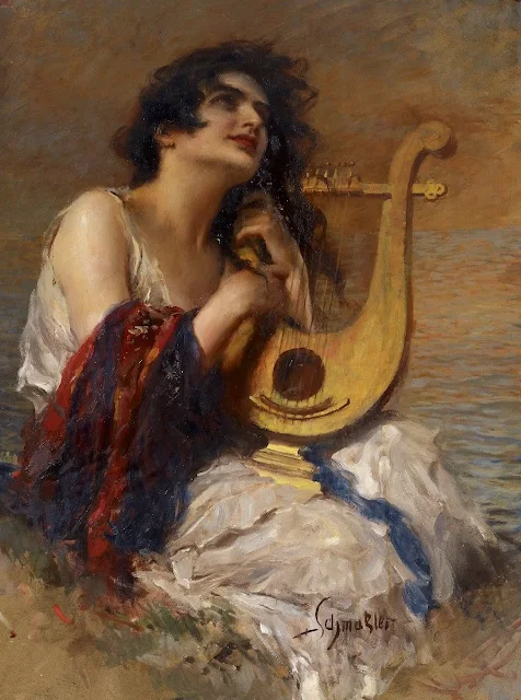 Leopoldo Schmutzler 1864-1941 | Bohemia Art Déco pintor