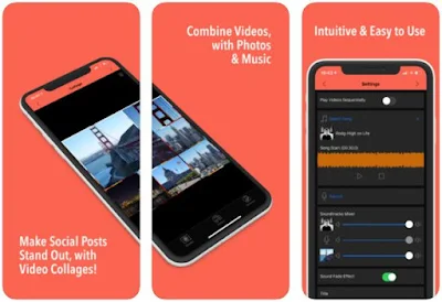Aplikasi Kolase Video di iPhone - 2