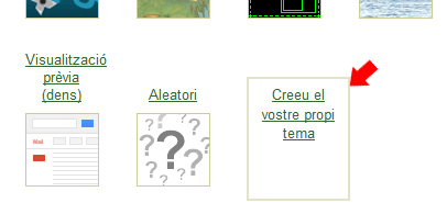 crear tema en Gmail