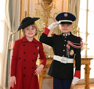 Happy 8th Birthday Prince Jacques and Princess Gabriella of Monaco