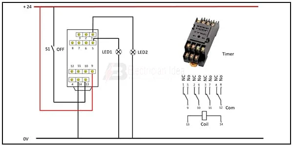 Single Phase Timer Power Pin Working