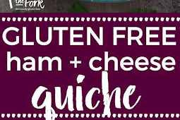 Ham and Cheese Quiche (gluten free or regular)