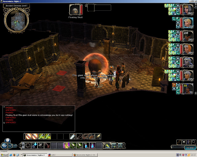 Neverwinter Nights 2: Storm of Zehir - Floating Skull Screenshot