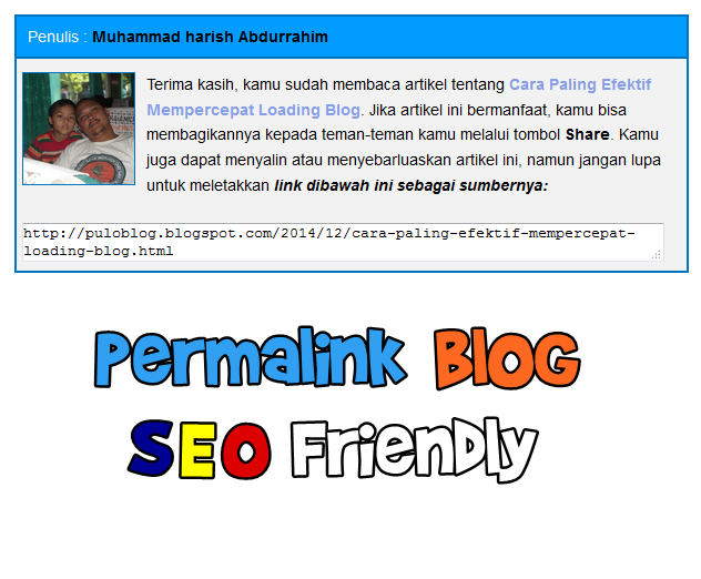 Permalink SEO Friendly