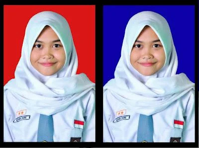 Cara Mengganti Background Merah & Biru Pas Foto di Photoshop