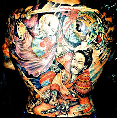 Labels Style Of Japanese Tattoo Art Back Tattoos