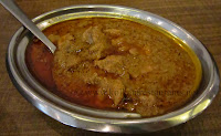 Chicken Handi at Aminia Golpark Indian Mughlai dishes