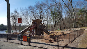   DelCarte playground - closed for repairs scheduled for the end of April