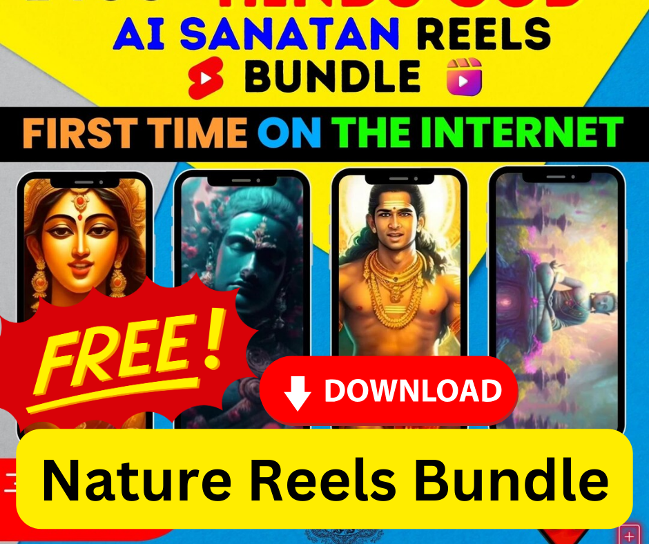 Sanatani No copyrights Instagram Reels bundle pack Free Download