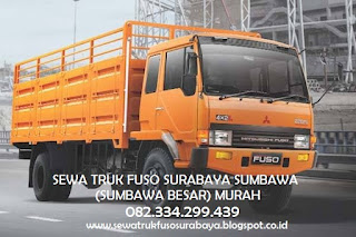 JASA SEWA TRUK FUSO SURABAYA SUMBAWA (SUMBAWA BESAR) MURAH