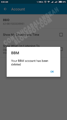 Cara Menghapus Akun BBM ID Secara Permanen di Android