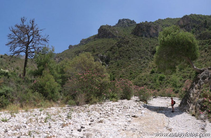 Frigiliana - Rio Higueron - Acequia de Lizar