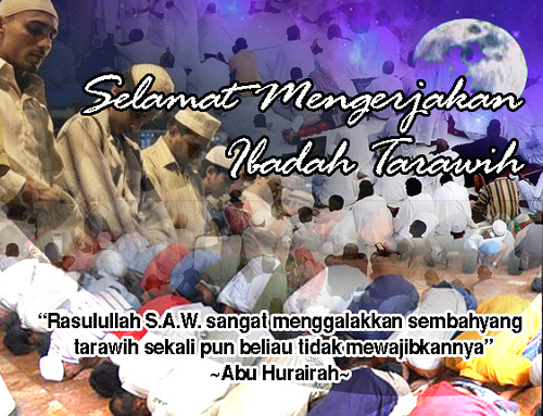 Niat Solat Tarawih Dan Cara Melakukan Solat Tarawih Di 