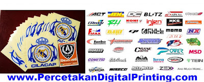 Contoh Contoh Desain CUTTING STICKER Dari Percetakan Digital Printing Terdekat