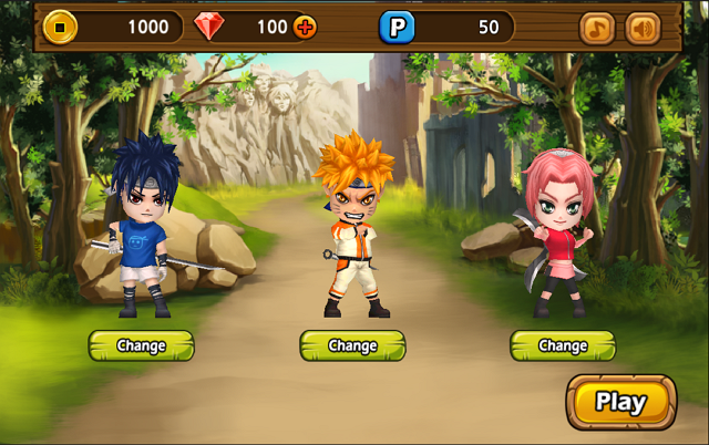 Game Android Naruto Ultimate Battle Ninja Dash