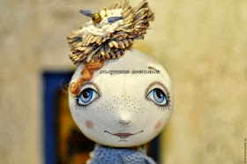Роспись лица текстильной куклы. Мастер - класс