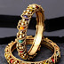 Antique gold bangles