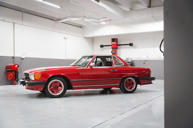 1989 Mercedes-Benz 560SL AMG for sale at Curated - #Mercedes 3560SL #AMG #tuning #forsale #classiccar