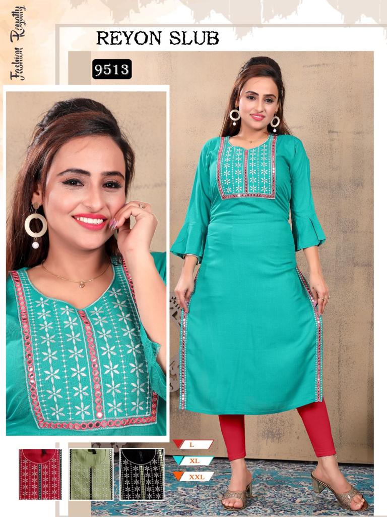 Ladies Casual Knee Length Printed Cotton Kurti, Size: M-XXL at Rs 565/piece  in Kashipur