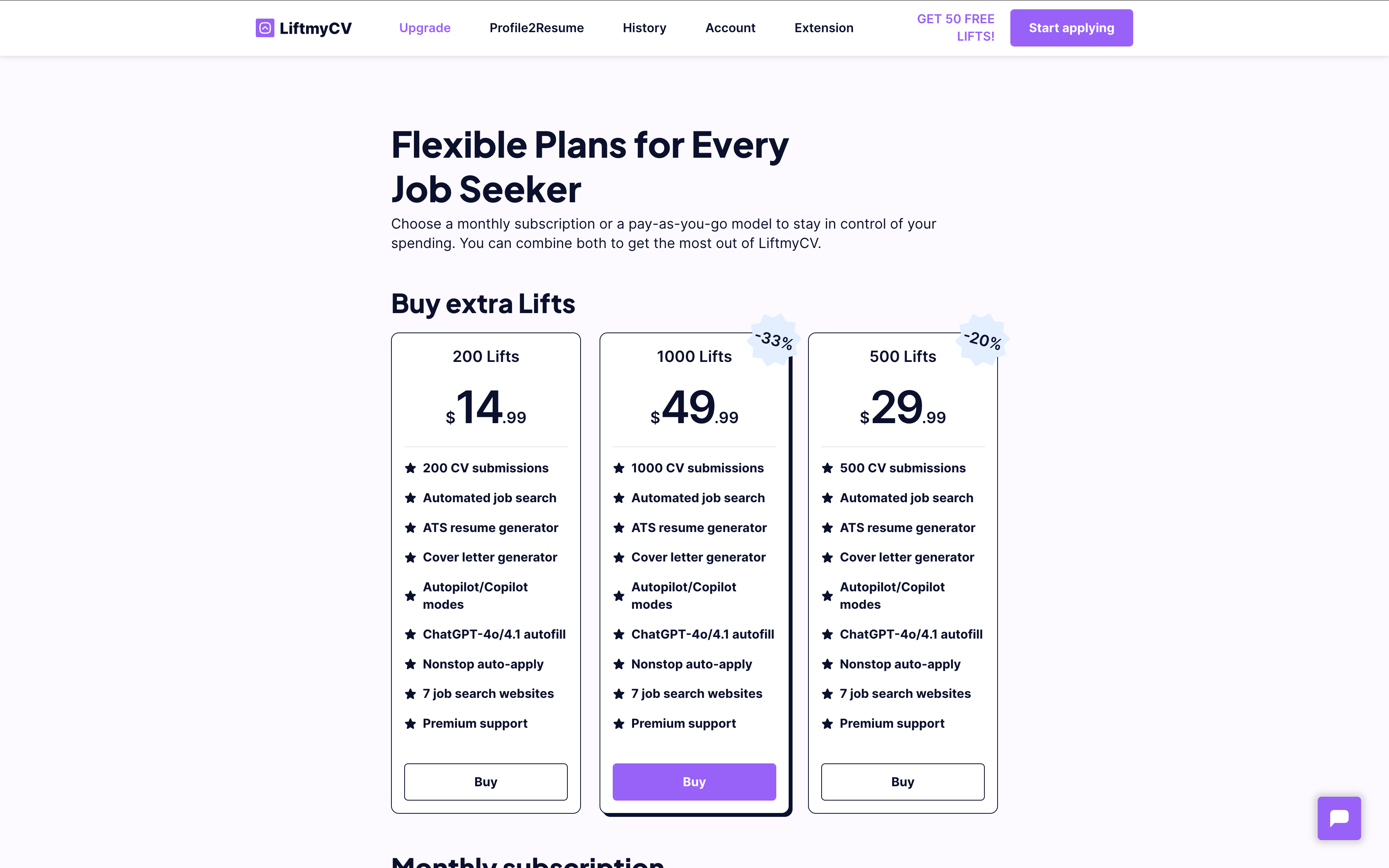LiftmyCV
