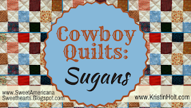 Kristin Holt | Cowboy Quilts: Sugans