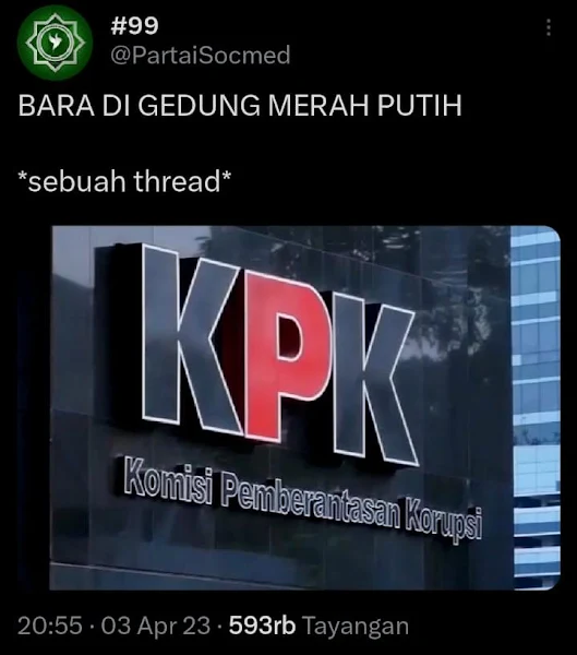 Jadi masa kerja pegawai negeri yg dipekerjakan di KPK itu  BARA DI GEDUNG MERAH PUTIH: Ternyata kata kuncinya adalah Anies Baswedan!