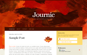 Journic High Quality Premium Blogger Template