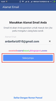 Daftar Facebook Indonesia | Cara Buat Facebook Lewat Hp Android