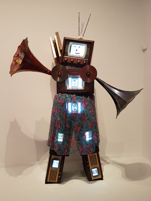 Robot Gertrude Stein par Nam June Park (1990)