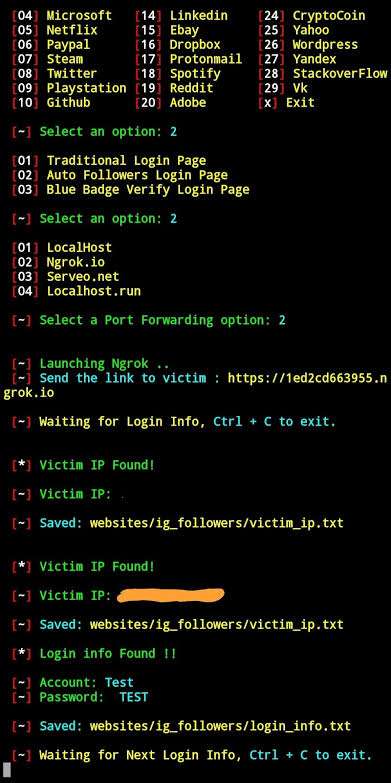 How to install a phishing tool in termux zphiser advance phishing tool
