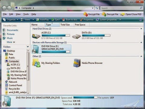 วิธีการ Upgrade Windows Vista เป็น Windows 7 แบบ Step By Step