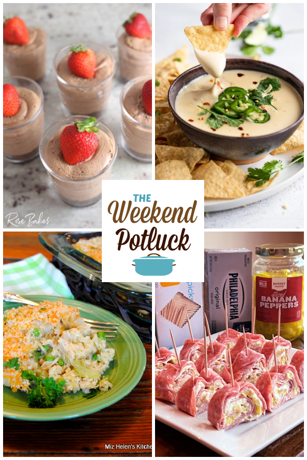 A virtual recipe swap with No-Bake Chocolate Cheesecake Cups, 5-Ingredient Queso, Old Fashioned Chicken & Rice Casserole, Easy Salami Cream Cheese Roll-Ups and dozens more!