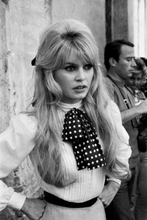 Bardot was first noticed by a young film director Roger Vadim who was 