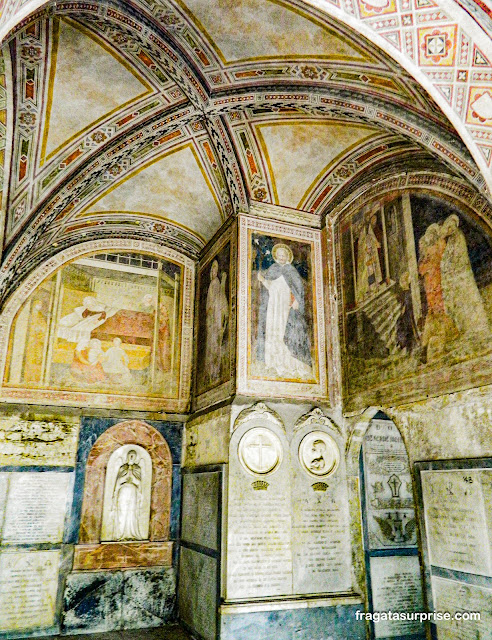 Capela da Anunciação na Basílica de Santa Maria Novella em Florença