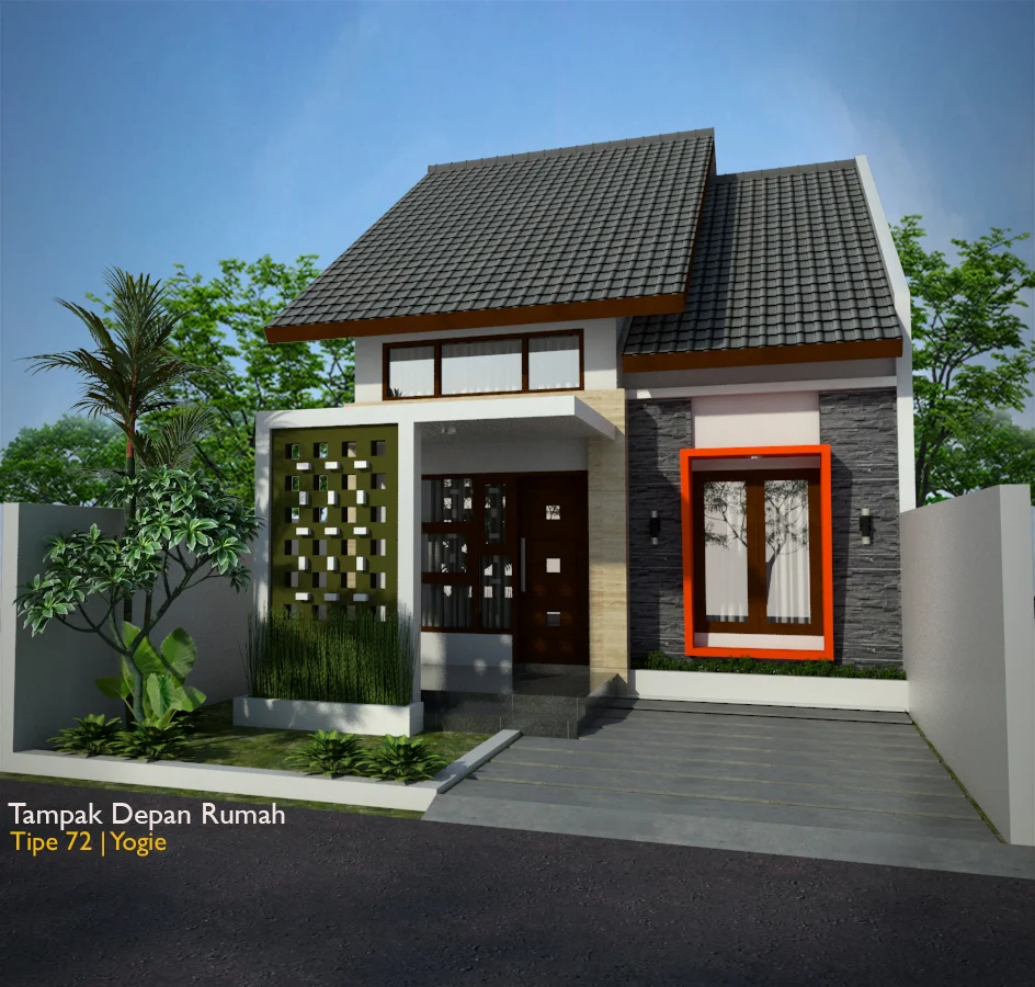 Get Minimalis Modern Tampak Depan Rumah Minimalis 2 Lantai