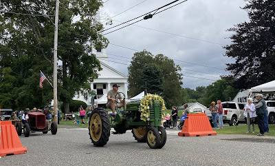 2023 Hardick Fair tractor parade around the town common